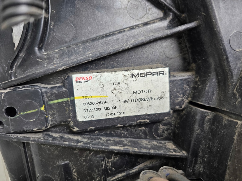 Ремінь передній радіатор комплект радіатор fiat tipo 2 1.6 m-jet дизель європа Недорого