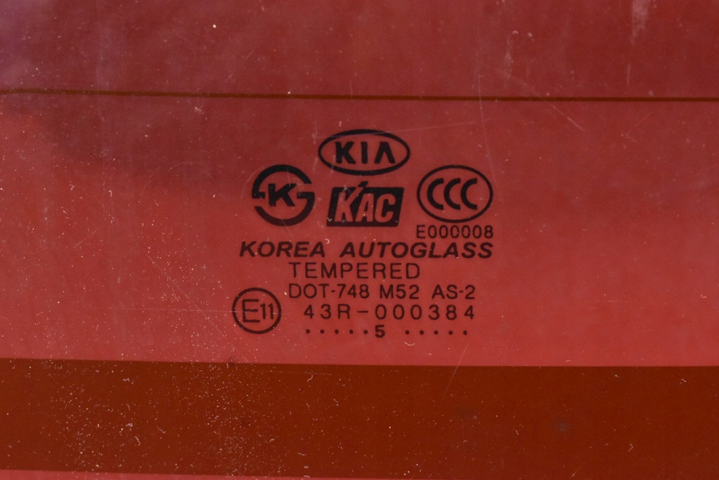 фото №2, Стекло задняя задняя kia sportage 2 ii 08-10