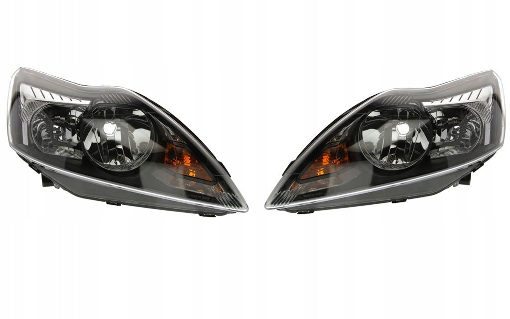 фото №1, Ford focus mk2 комплект фары лампы передние