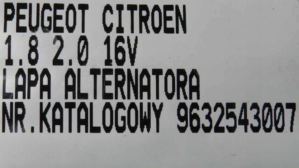 Кронштейн генератора 9632543007 citroen peugeot Недорого