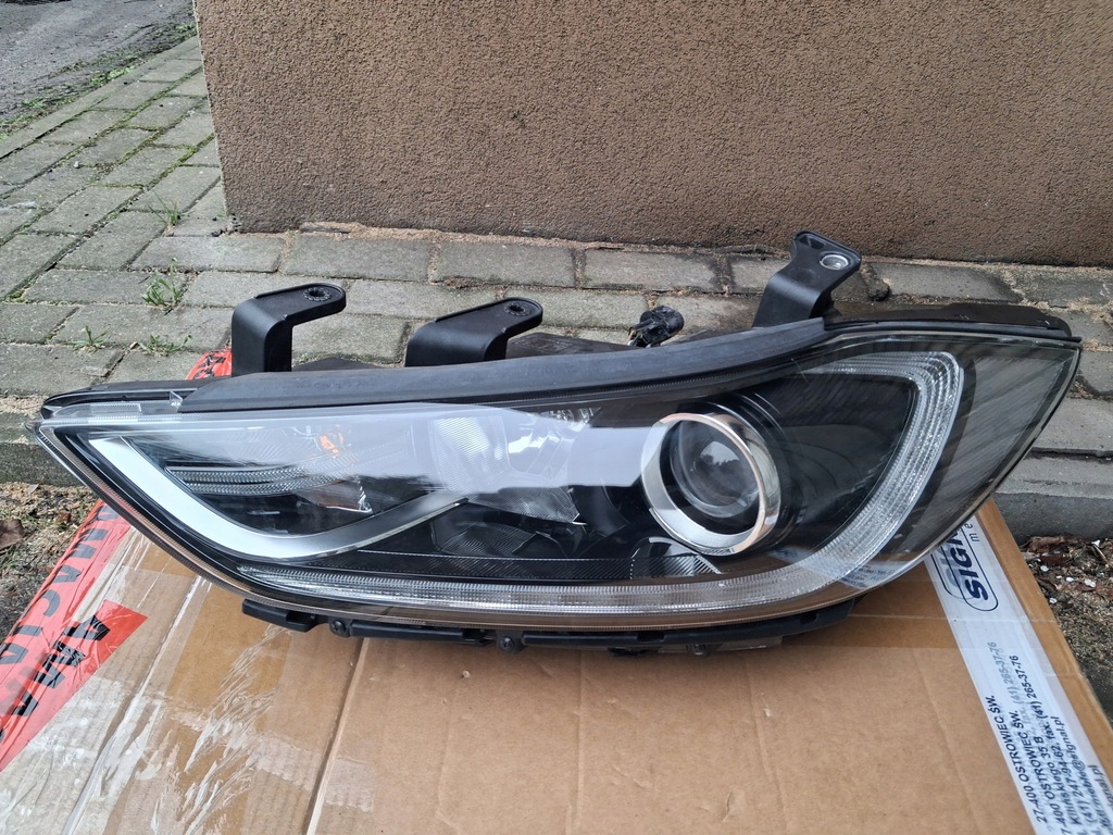 фото №6, Hyundai elantra 2016- лампа перед линза led комплект