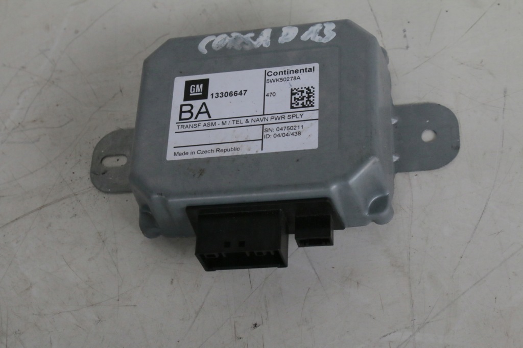 фото №1, Модуль навігації opel astra j 13306647