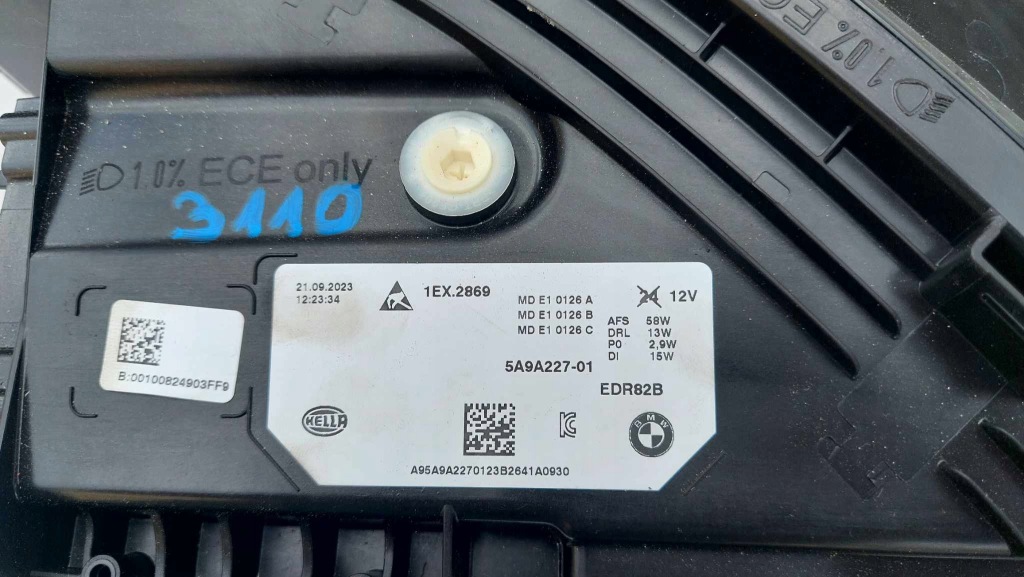 Bmw x1 u11 фара левая перед передняя full led 3110 в Украине