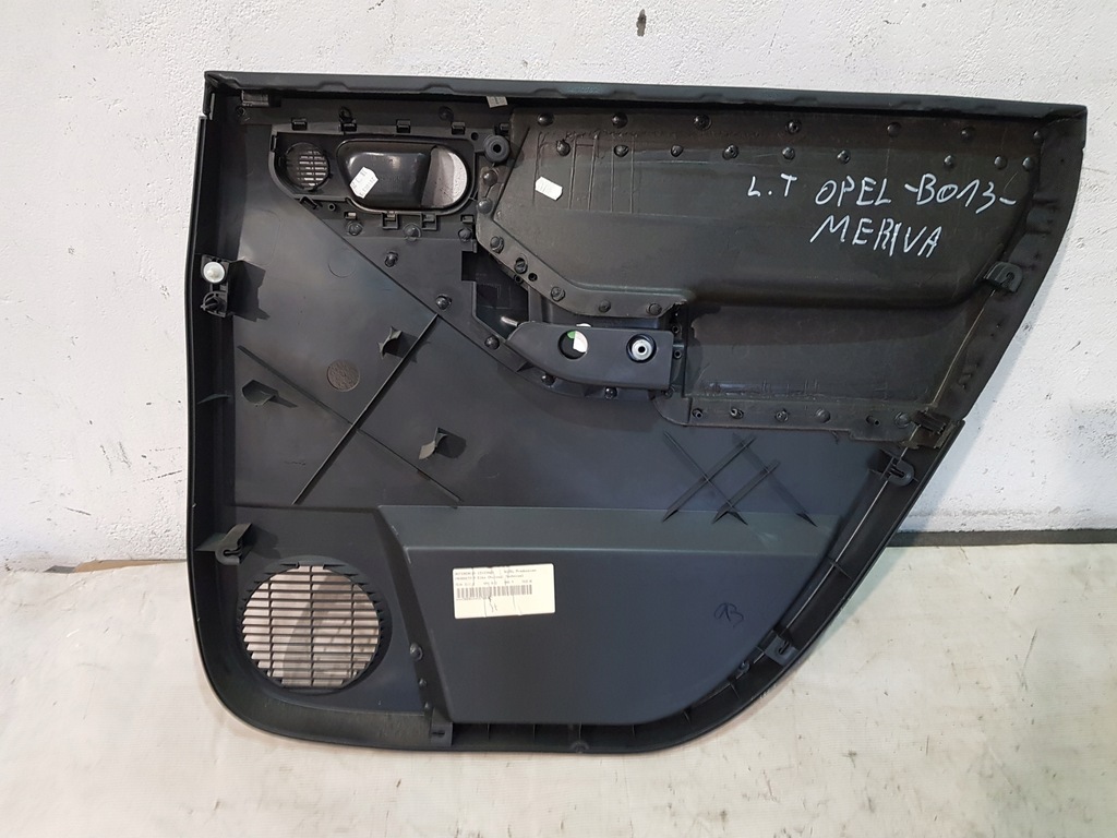 фото №13, Обивка обшивки дверь kpl opel meriva a eur