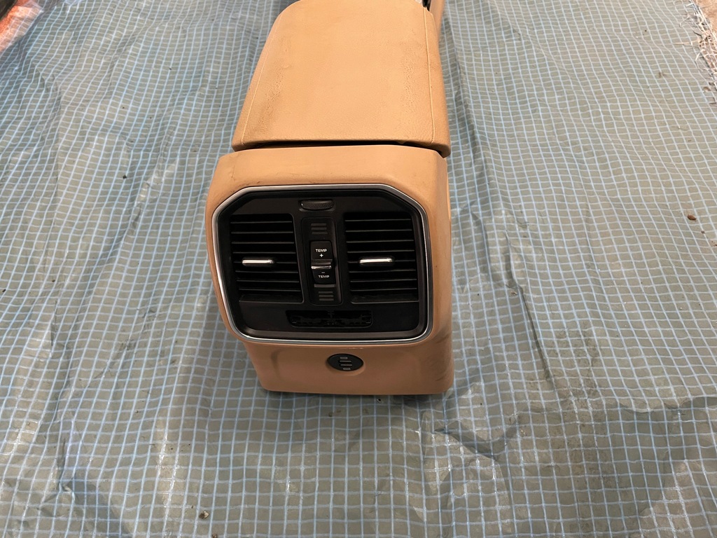 фото №13, Porsche macan s 95b сидіння сидіння заднє сидіння тунель середній бежеві