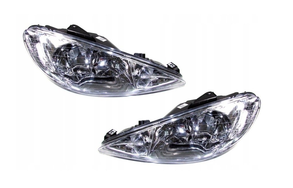 фото №1, Фара peugeot 206 h7+h7 01-05