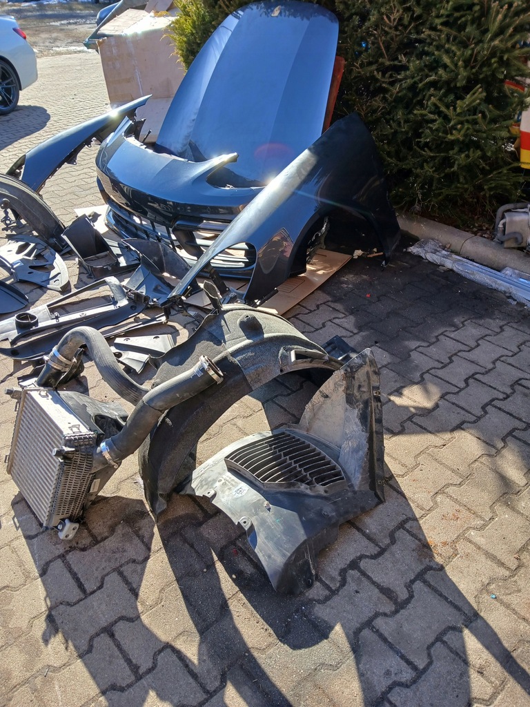 фото №9, Porsche panamera turbo 971 lm7r перед капот бампер pas радіатор крила