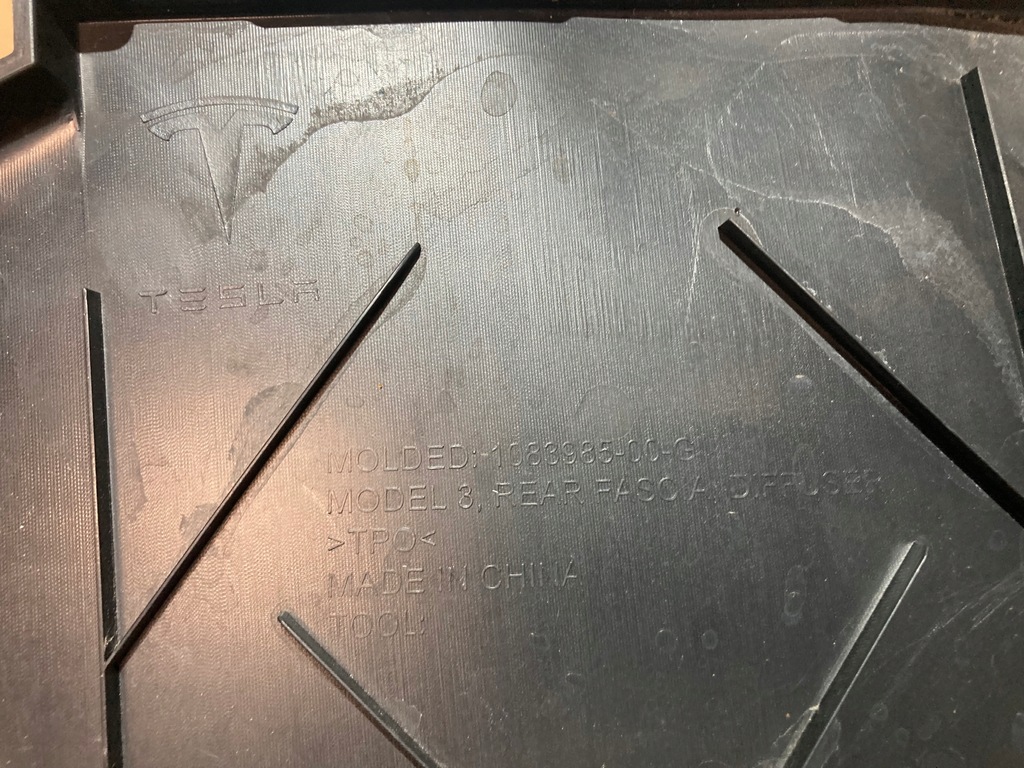 фото №8, Захист плита pod бампер задній tesla 3