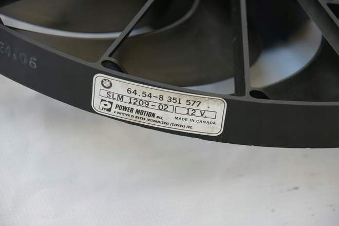 фото №5, Вентилятор радіатора кондиціонера bmw 3 iii e36