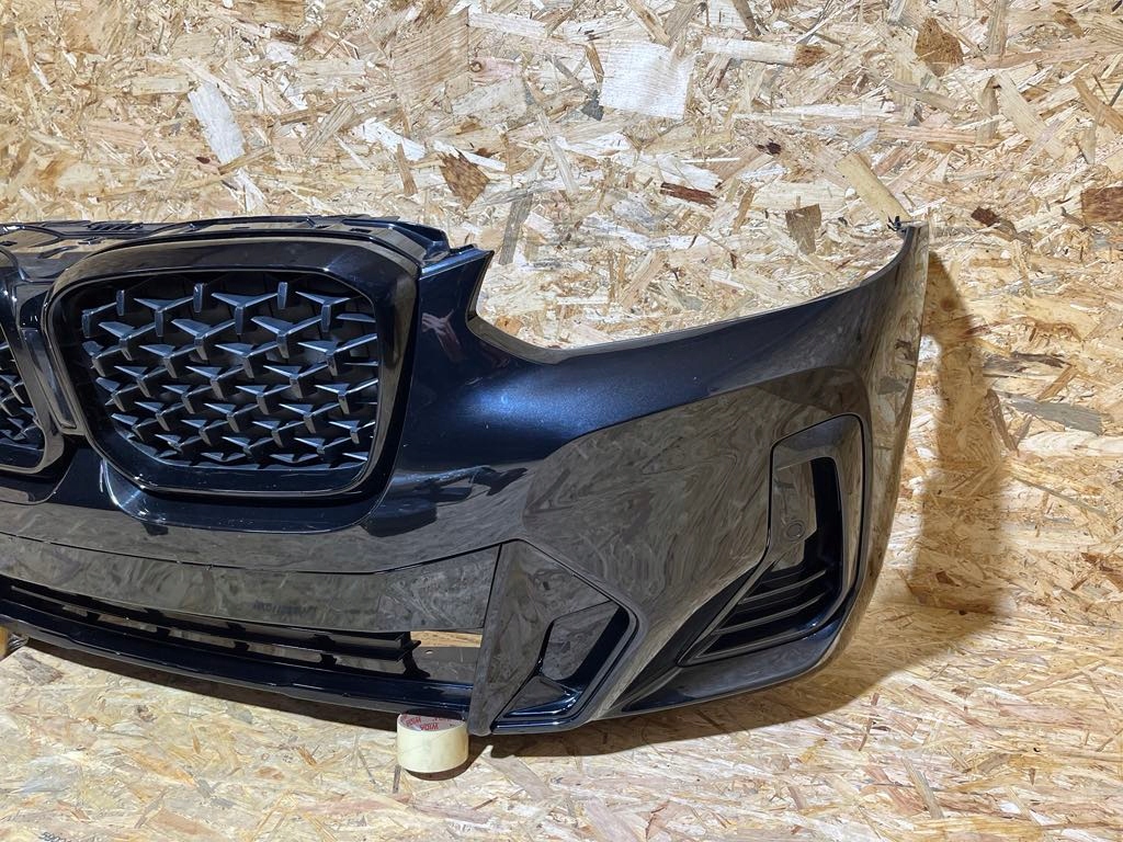 Kompletny бампер перед bmw x3 g01 x4 g02 lci m-pakiet 24r 475 black Цена