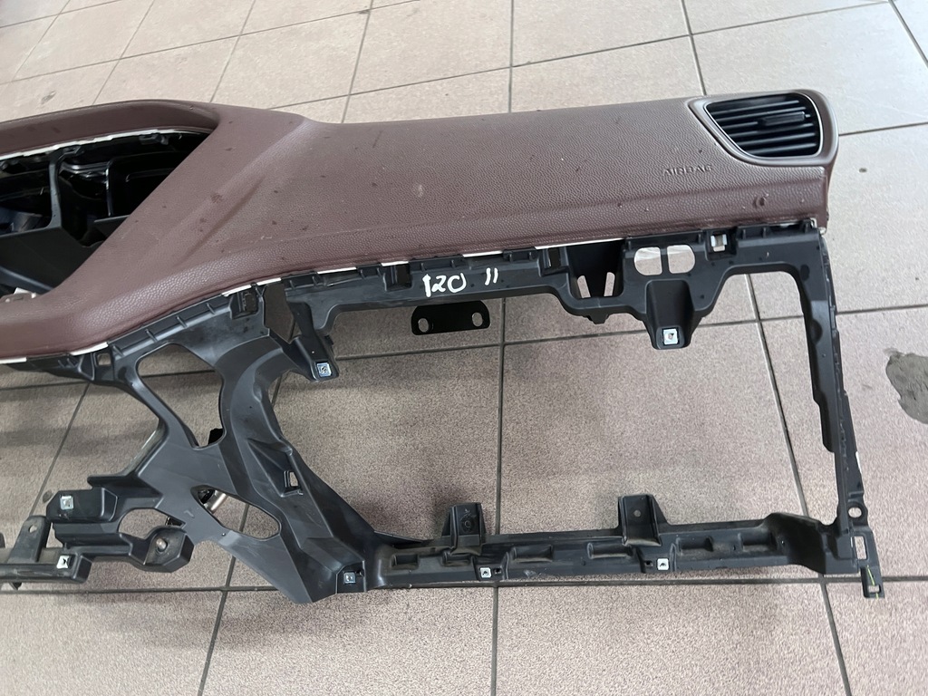 фото №5, Hyundai i20 ii 14-18 приборная панель приборная подушка подушка безопасности демонтаж europa коричневый