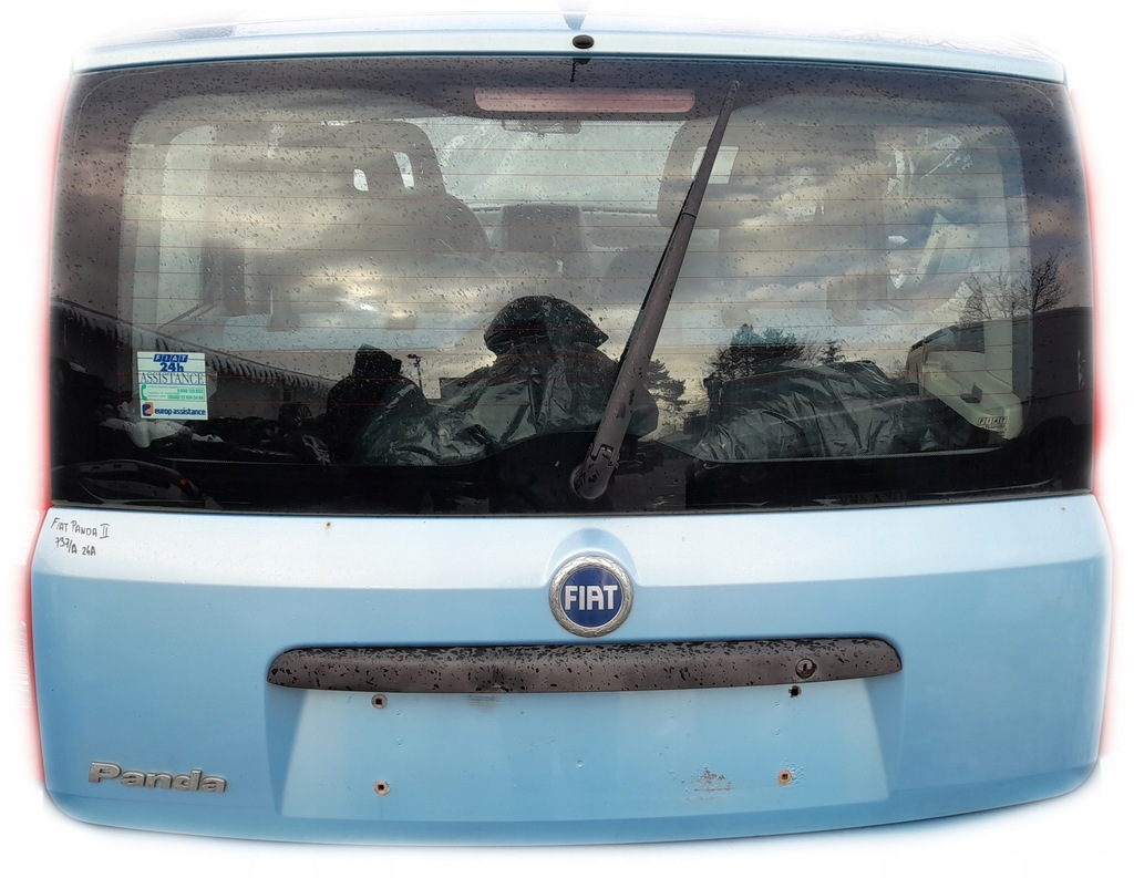фото №1, Fiat panda ii кришка багажника багажника задня 737/a