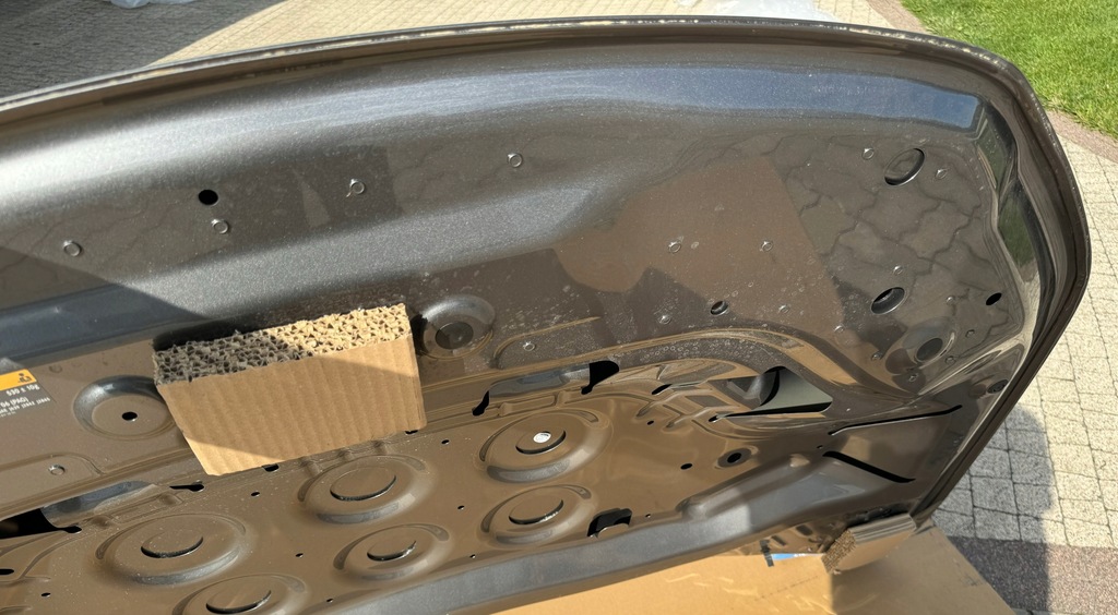 фото №9, Mercedes gla 247 h247 eqa капот двигателя перед цвет 787 лак moutaingrau