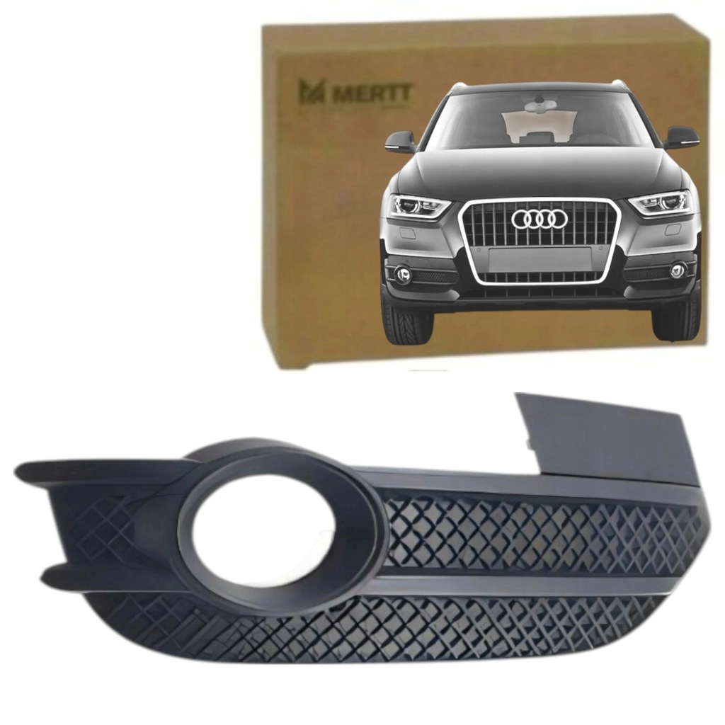 фото №1, Audi q3 i 8u 2011-2015 решітка радіатора решітка заглушка протитуманної фари права 8u0807682a