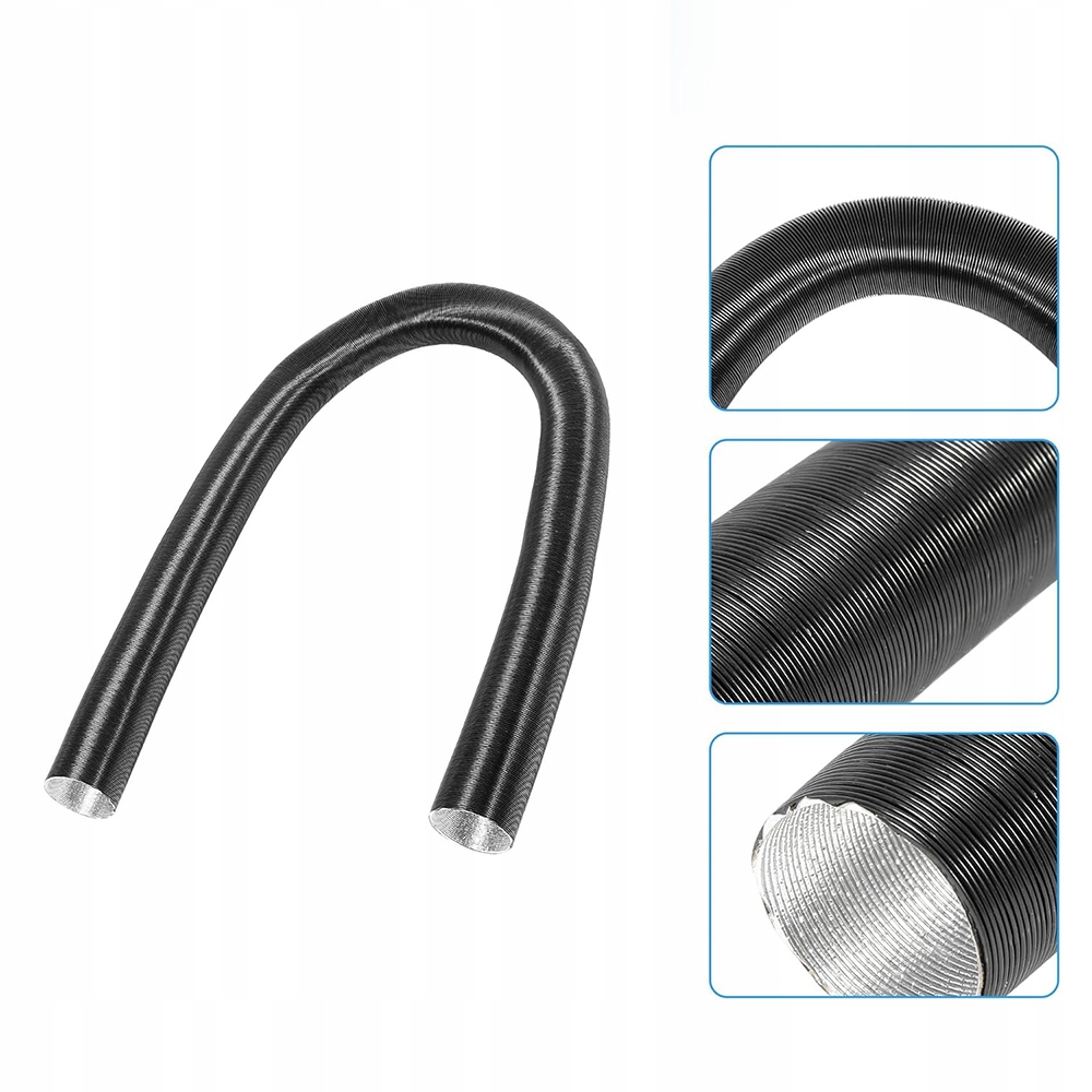 Труба алюминиевая 75mm ognioodporna dla отопителя дизель в Украине