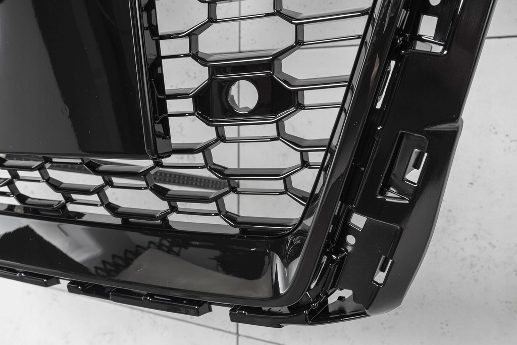 фото №9, Audi a3 8v 17-20 po lift решётка радиатора радиатора решётка радиатора stylizacja na rs3 чёрный