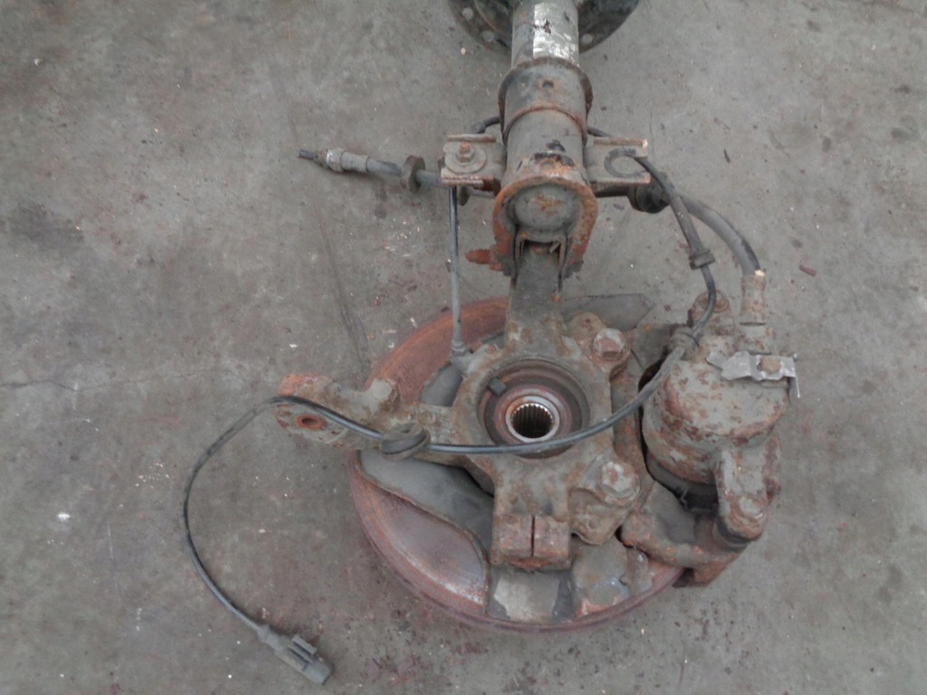 фото №8, Амортизационная стойка поворотный кулак fiat bravo 2 ii 1.4 16v левый передний