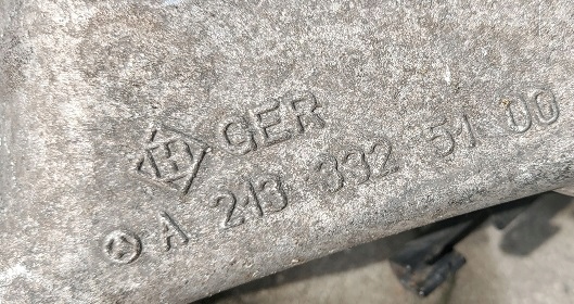 фото №3, Mercedes w213 поворотный кулак ступица левая перед 4-matic