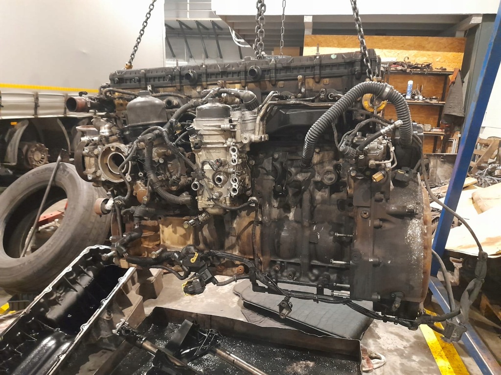 фото №9, Двигатель om470 mercedes actros mp4 arocs antos euro 6