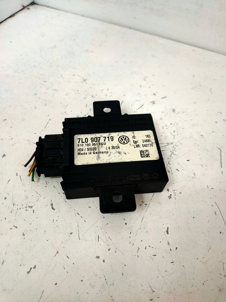 фото №1, Модуль сигналізація 7l0907719 vw touareg i 7l