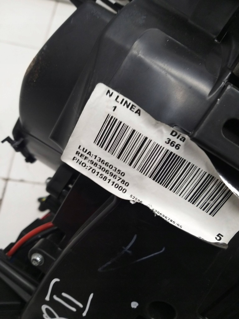 фото №5, Peugeot 2008 ii 19r повітродувка обігрівач комплектна europa 9830696780