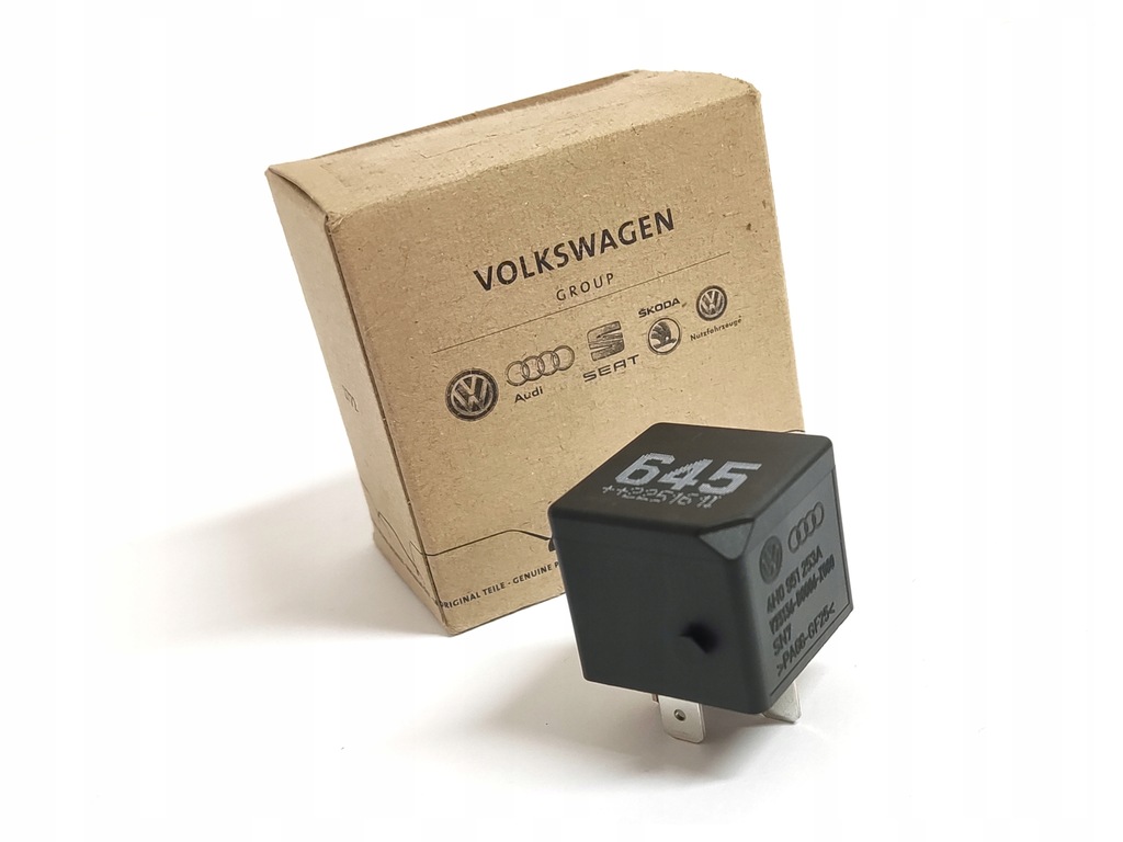 фото №15, Реле 645 vw audi seat skoda 4h0951253a