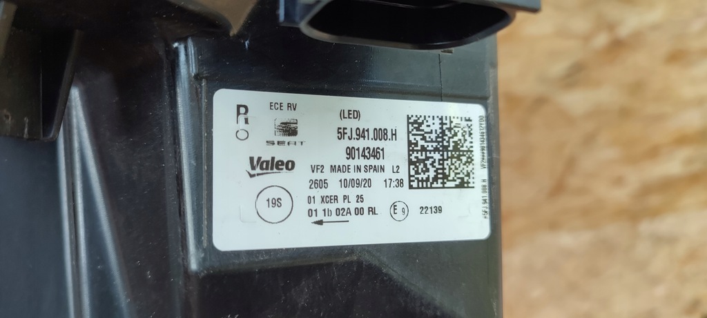 фото №15, Seat tarraco лампа ліва права full led лівий правий 5fj фара