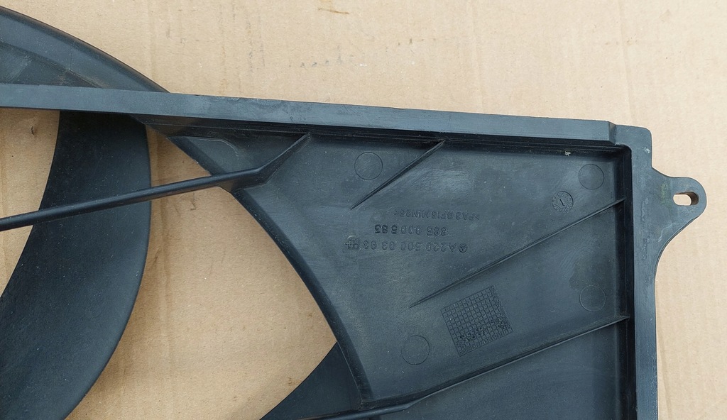 фото №11, Mercedes w220 3.7 4.3 5.0 вентилятор радіатора 650w