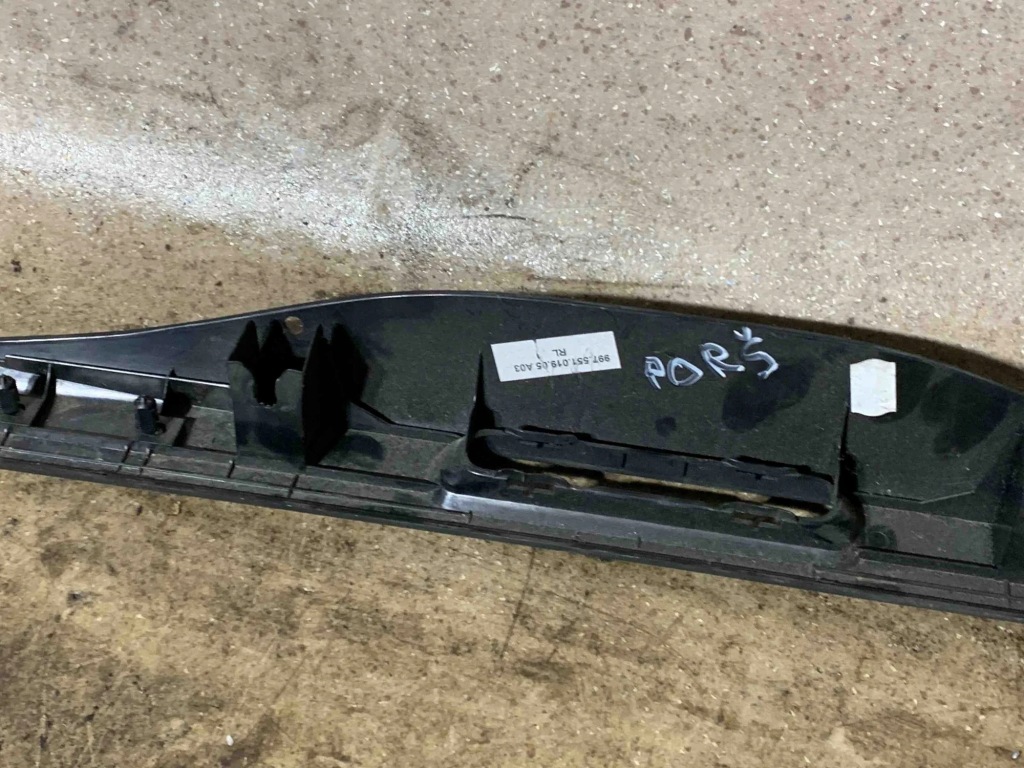 фото №11, Накладки декоративные порог porsche boxster 987 99755101905 2.7l бензиновый 180kw