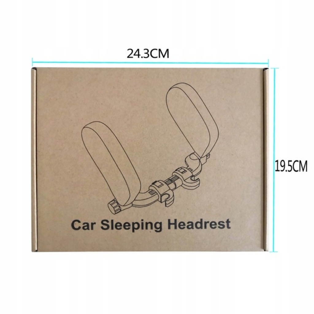 фото №6, Підголівник do автомобіля регульовані спинка na голови komfortowe podróże чорний