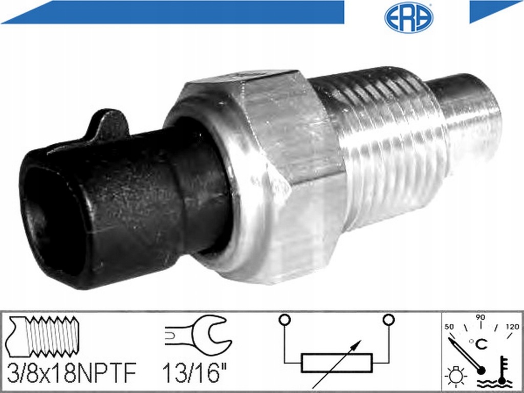 фото №2, Датчик температуры жидкость радиатора [era]
