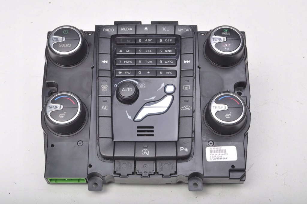 фото №1, Volvo s60 ii v60 панель переключатель кондиционера 31324827
