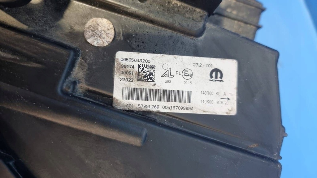 фото №10, Лампа ліва перед alfa romeo tonale full led europa 00505643200