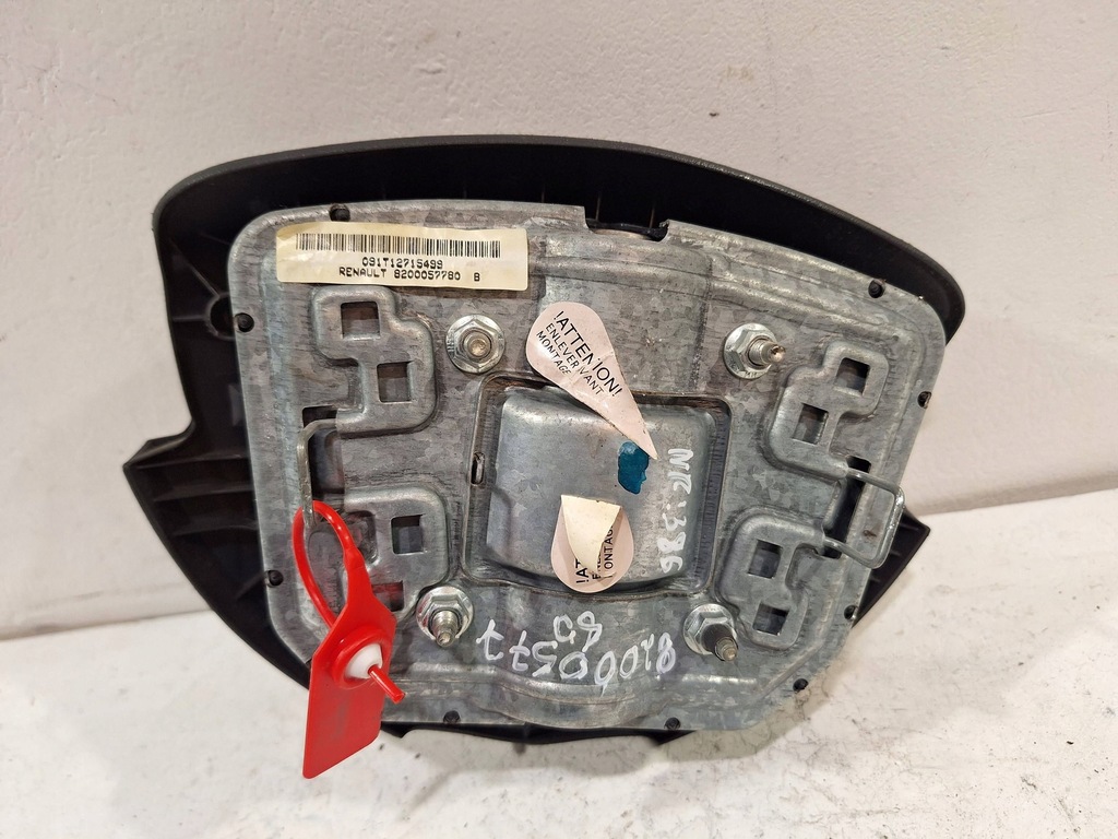 фото №2, Подушка air bag водія 8200057780 renault clio iii 06-
