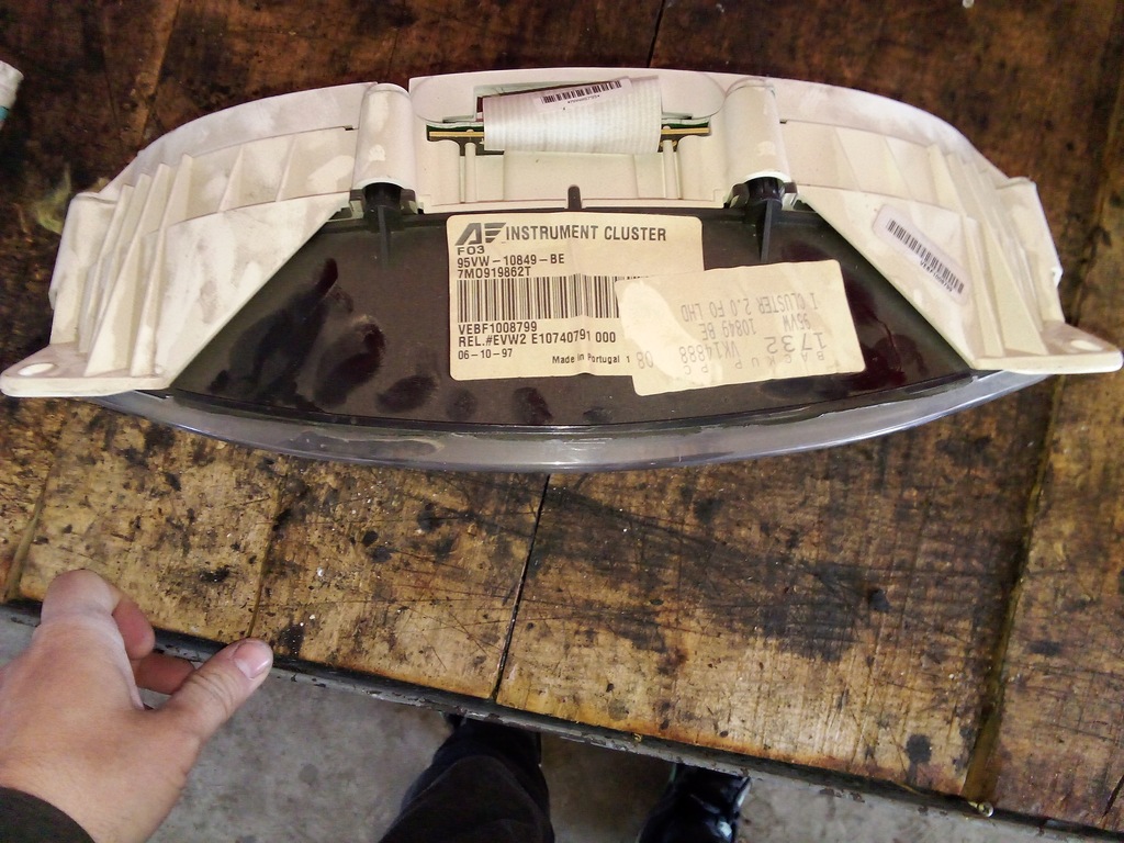 фото №5, Лічильник 95vw10849be 7m0919862t ford оригінальний номер galaxy