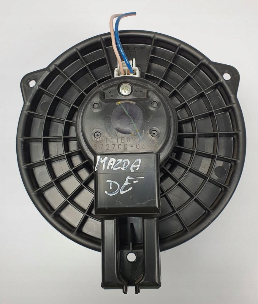 фото №3, Вентилятор воздуходувка mazda 2 de 872700-0690 europa