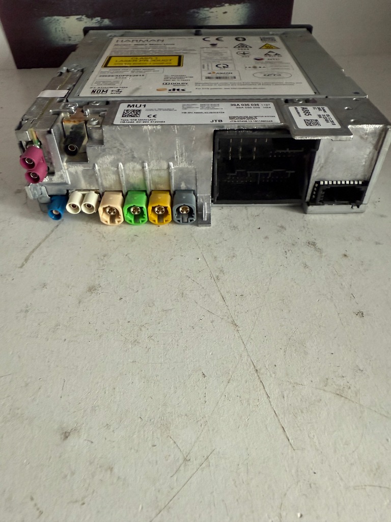 фото №6, Bentley continental gt gtc навигация мультимедиа mib2 радио harman 3sa035035