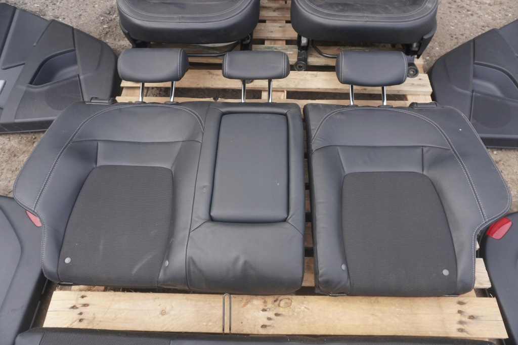 фото №14, Kia sportage iii sl сиденья заднее сиденье czarna кожа uk обивка 2012rok