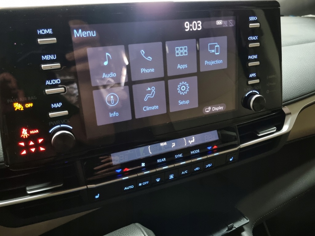 фото №7, Toyota sienna 2.5 hybrid xle радио экран навигация дисплей 2021-