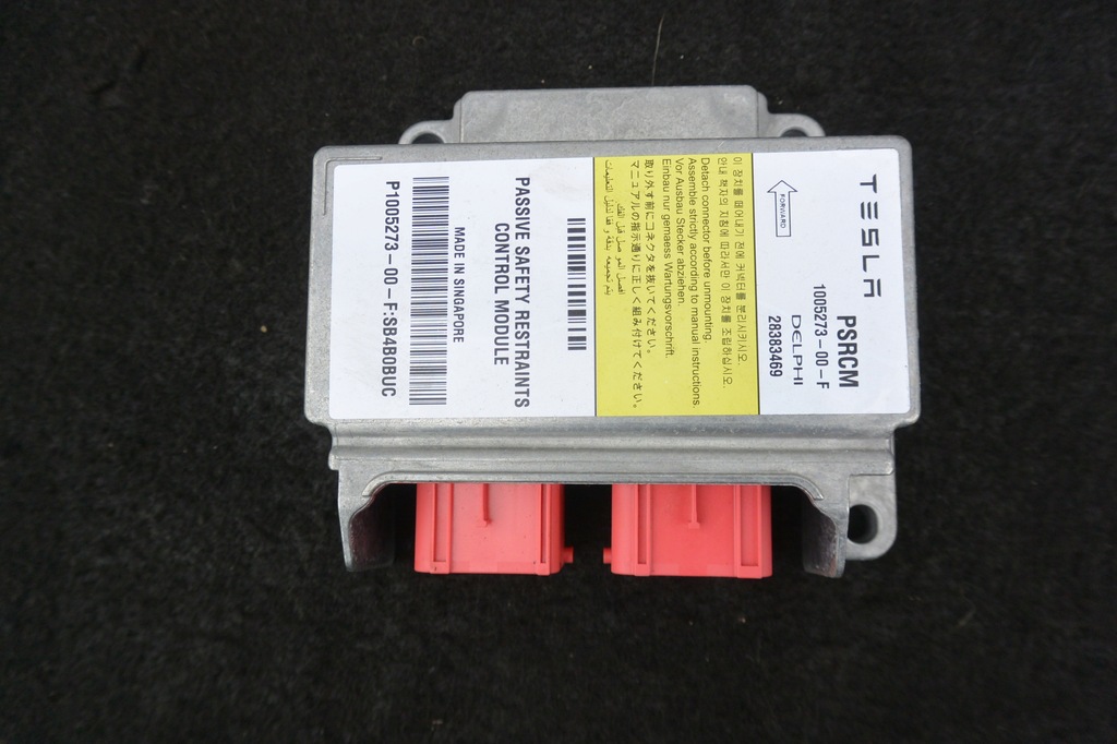 фото №1, Модуль датчик подушок подушка безпеки tesla model s 12-16