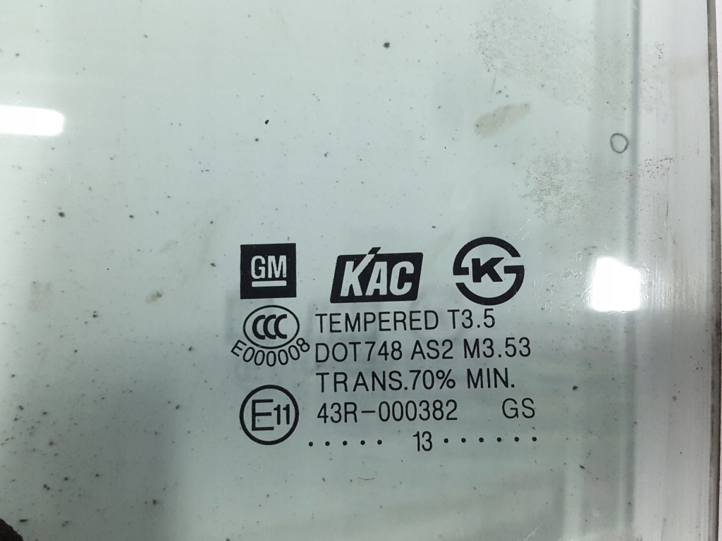 фото №2, Opel mokka i a 13r стекло дверь левая задняя