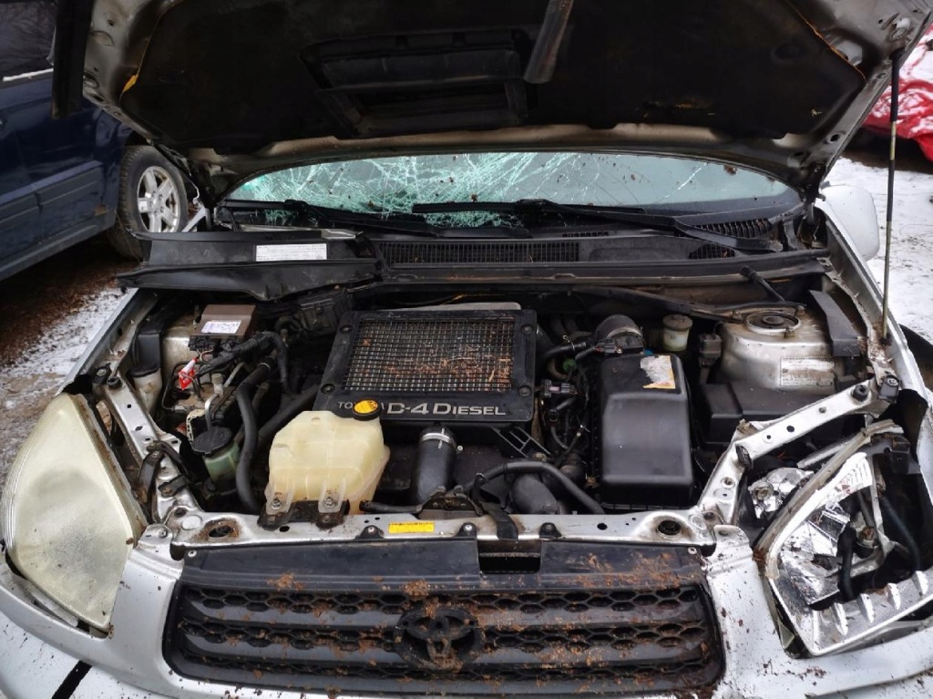 Toyota rav-4 захист колектор 2002 2.0l Зі Шроту