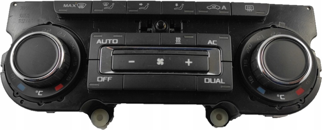 фото №1, Skoda 3t0907044bt панель кондиционера webasto