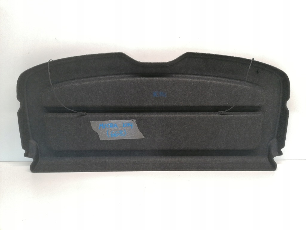 фото №4, Nissan micra k14 полка задняя багажника оригинал 2017-