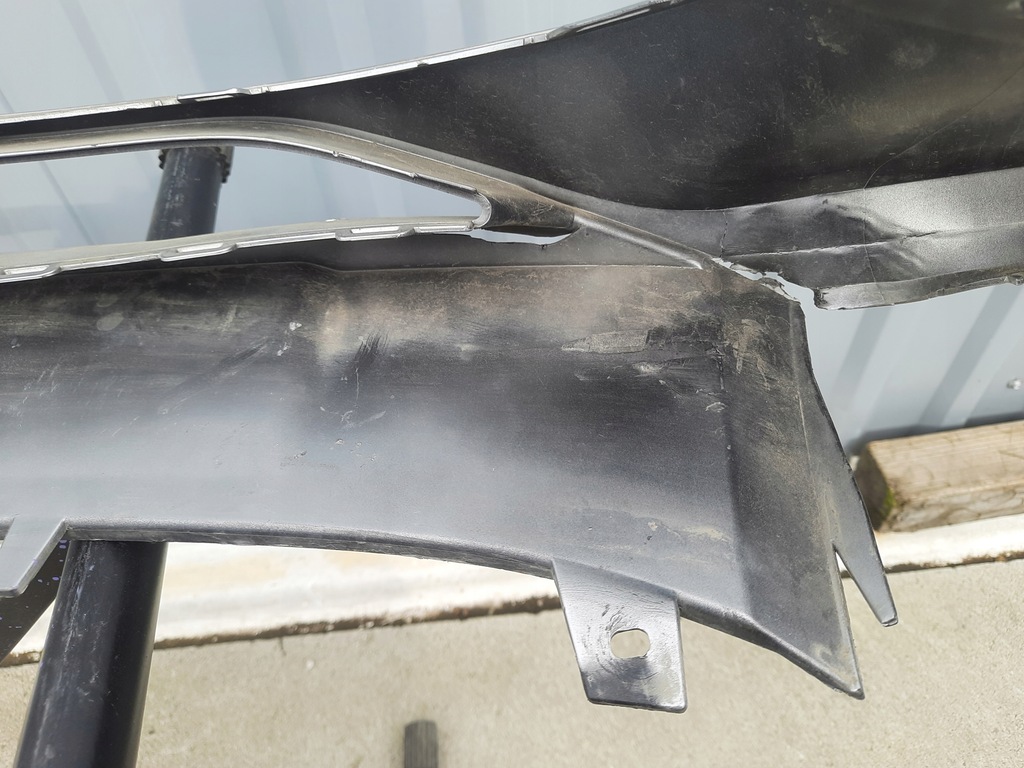 фото №14, Audi a6 c8 allroad 18- накладка бампера перед 4k0807733 usa