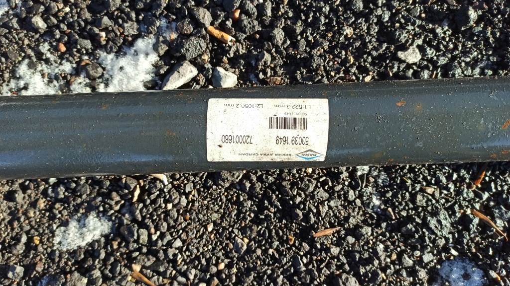 фото №7, Wał приводной iveco daily 65c 70c 2,8m