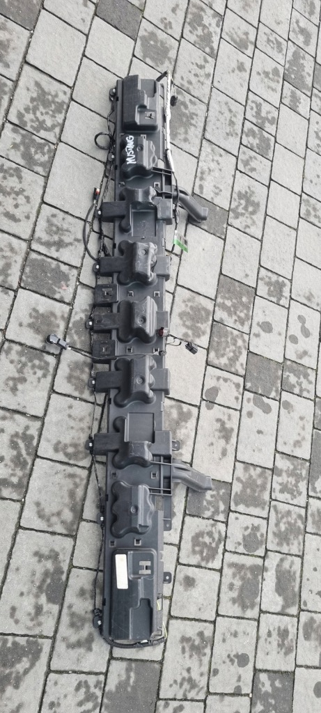 фото №14, Mustang абсорбер балка бампера задняя заднего жгут pdc fr3b-17e899-ab