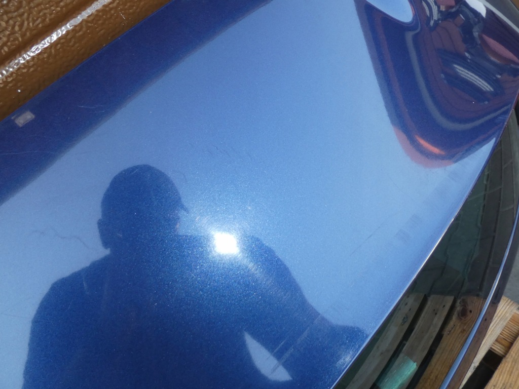 фото №9, Крышка багажника багажника комплектная vw scirocco niebieska