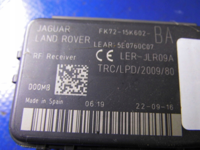 фото №3, Модуль антени land rover discovery sport 14-24r