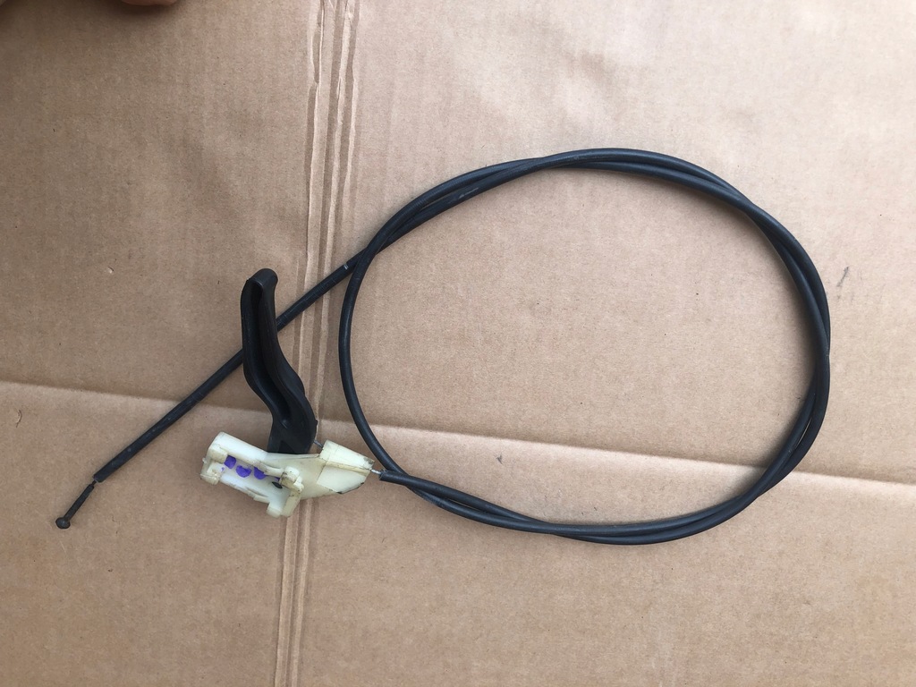 фото №1, Трос відкривання капот saab 900 ручка 1993-1998
